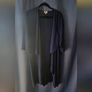 LuLaRoe Navy Luxury Duster